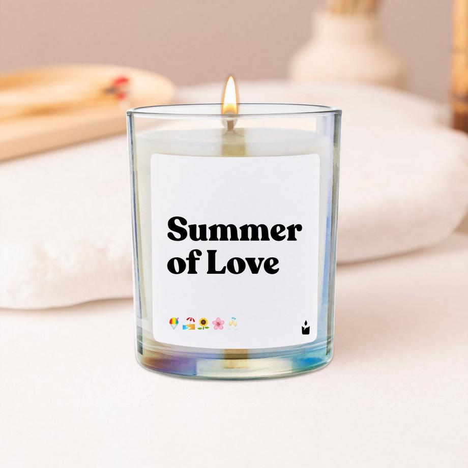 CandleHand Bougie parfumée Woody Summer of Love  