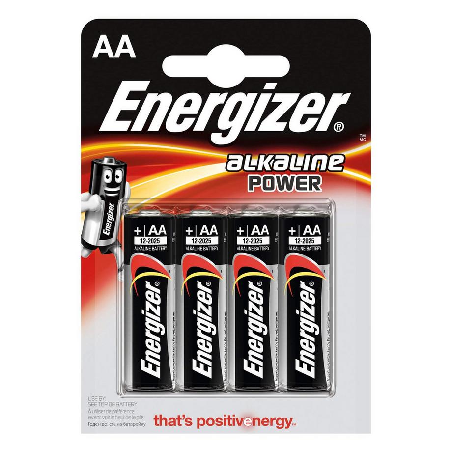 Energizer  ENERGIZER Batterie AA/LR6 Alkaline Power 4er-Pack 