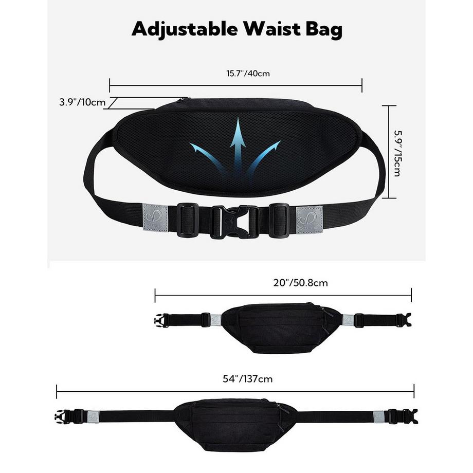 Only-bags.store Sac de ceinture Sport Étanche  