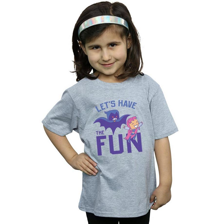 DC COMICS  Teen Titans Go Let's Have The Fun TShirt 