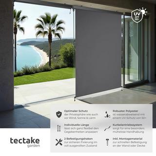 Tectake Store banne verticale ELOISE différentes tailles  