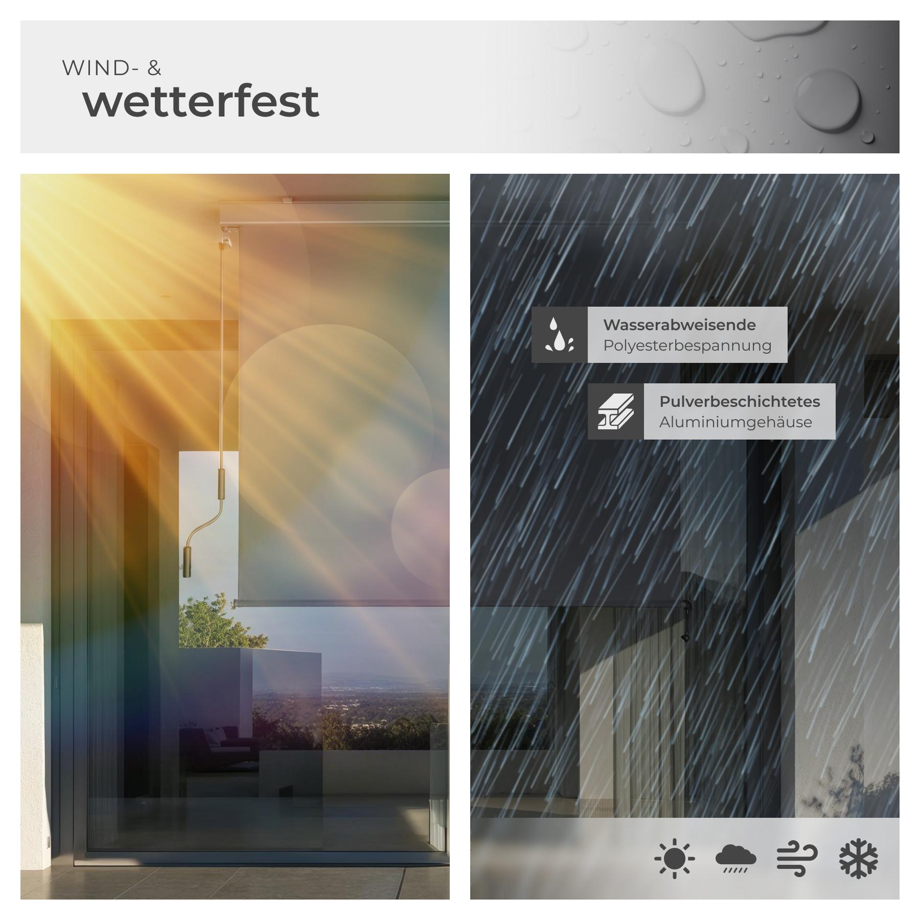 Tectake Store banne verticale ELOISE différentes tailles  