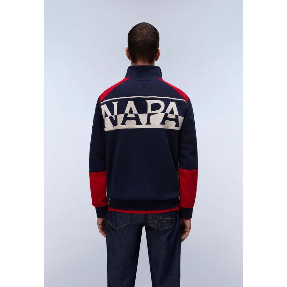 NAPAPIJRI B-Archive Sweatjacke mit durchgehendem Reißverschluss  