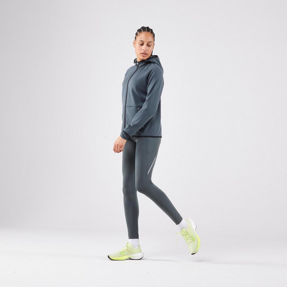 Leggings running lunghi donna - Run 500 Warm