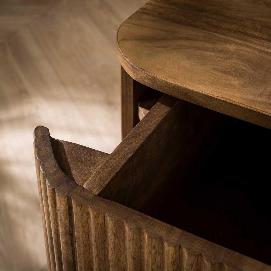 mutoni Table de nuit Wave  