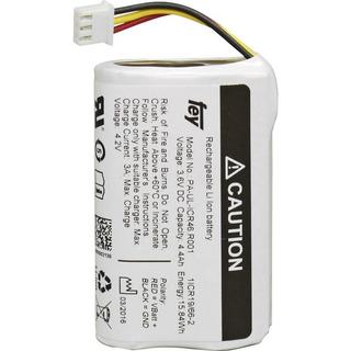 Fey Elektronik  Pacco batteria x 18650  NCR-18650BF con spina Li-Ion 3.6 V 6700 mAh 