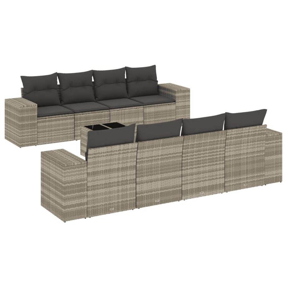 VidaXL Garten sofagarnitur poly-rattan  