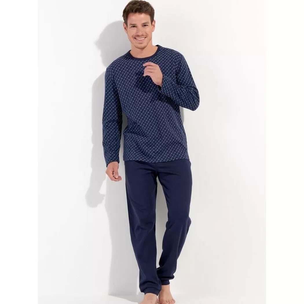 HOM - Pigiami di moda, per uomo, Navy, Größe L