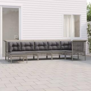 VidaXL Garten lounge set poly-rattan  