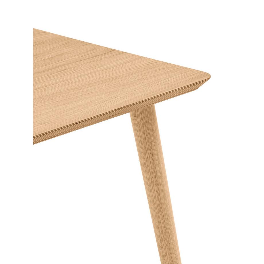 Oakywood Classic Desk - Klassischer Schreibtisch aus Massivholz - Eichenfurnier / 120x60  