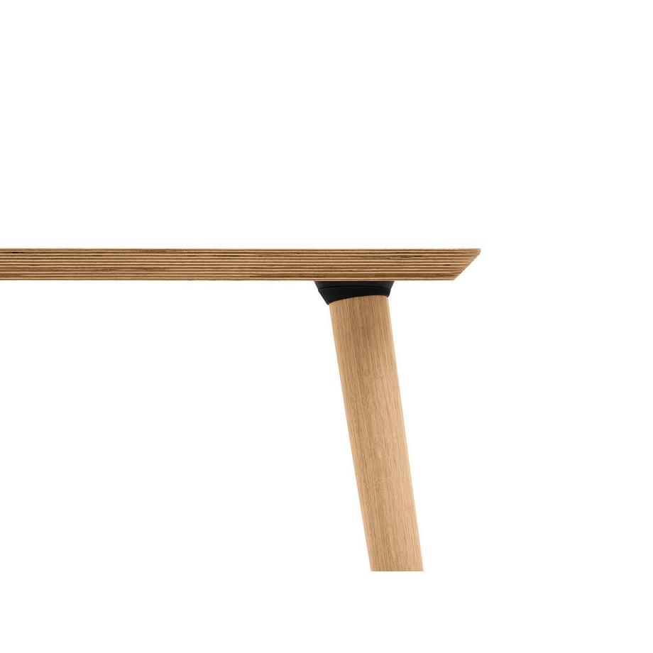 Oakywood Classic Desk - Klassischer Schreibtisch aus Massivholz - Eichenfurnier / 120x60  