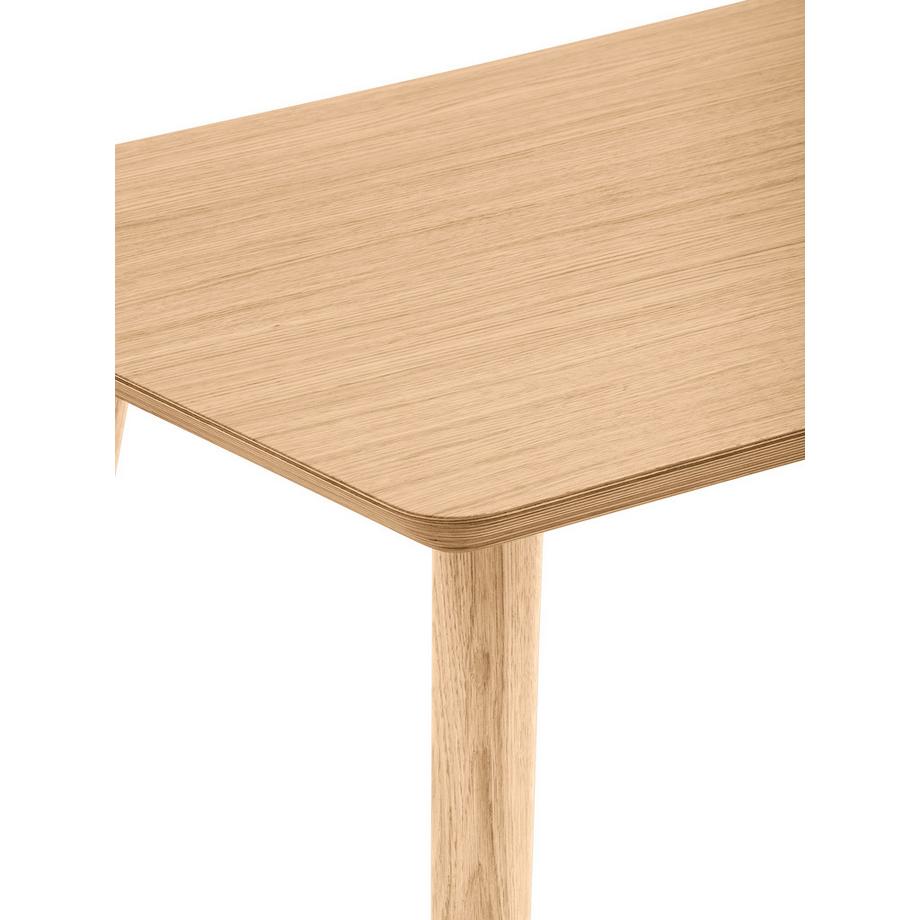 Oakywood Classic Desk - Klassischer Schreibtisch aus Massivholz - Eichenfurnier / 120x60  