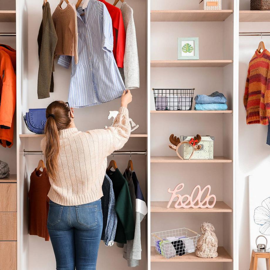 Northix Cestini in filo metallico con manici in legno, confezione da 3  