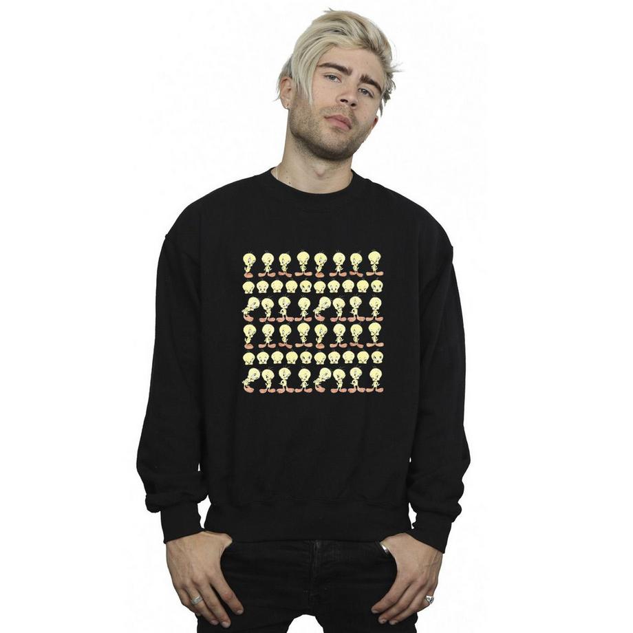 LOONEY TUNES Tweety Bird Motif Sweatshirt  