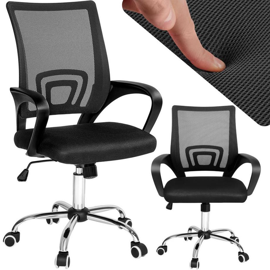 Sedia da ufficio Marius  forma ergonomica con supporto lombare