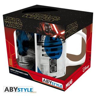 Abystyle  Becher - Subli - Star Wars - SW9 & R2D2 & Rey 