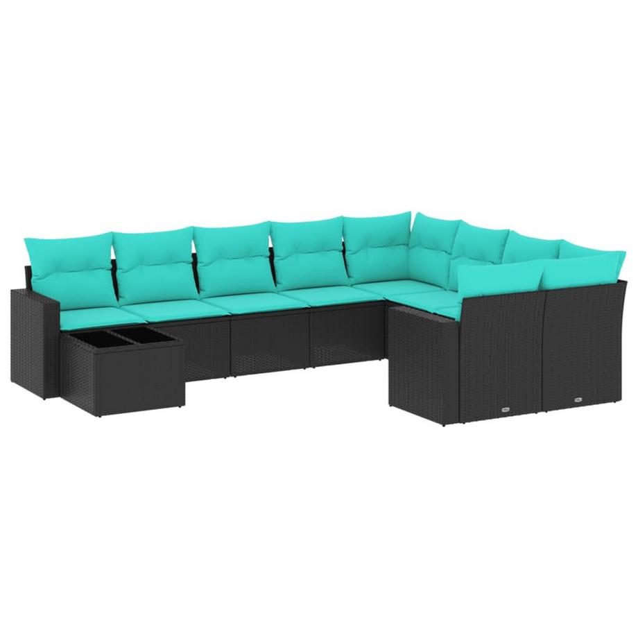 Ensemble de canapés de jardin rotin synthétique