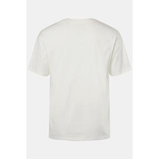 Sthuge  T-shirt STHUGE con taglio oversize e mezze maniche bianco sporco 