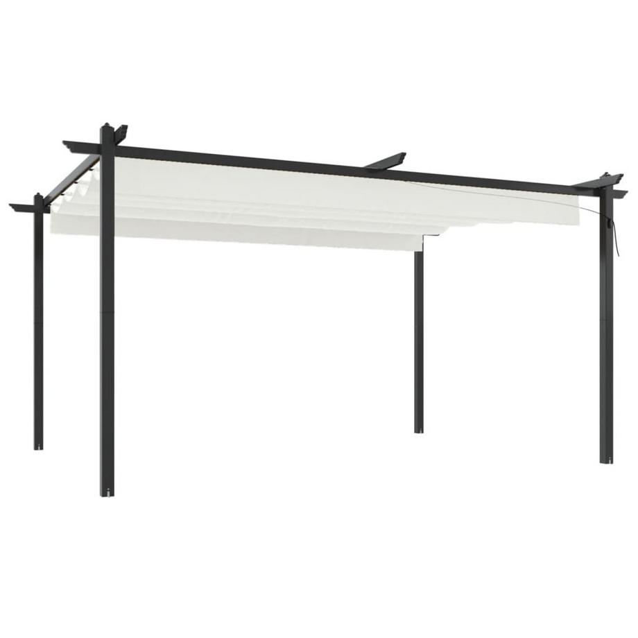 VidaXL Tonnelle de jardin tissu  