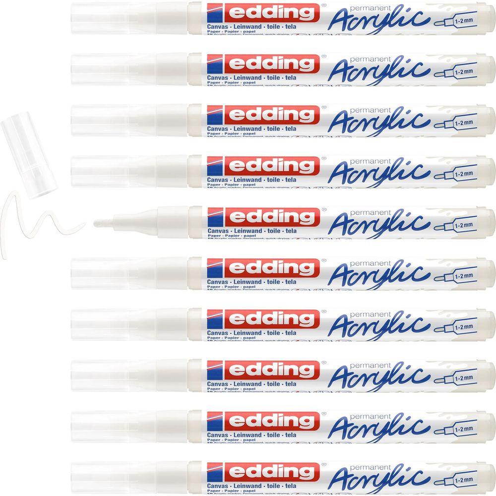 Edding EDDING Acrylmarker 5300 1-2mm 5300-922 verk.weiss sdm  