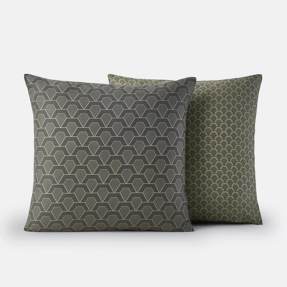 La Redoute Intérieurs Jacob Motivo Geometrico Fodera per Cuscino  
