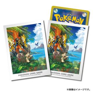 Pokémon  Pokemon Center Deck Sleeves Alola Adventure Tapu Koko & Mimikyu 