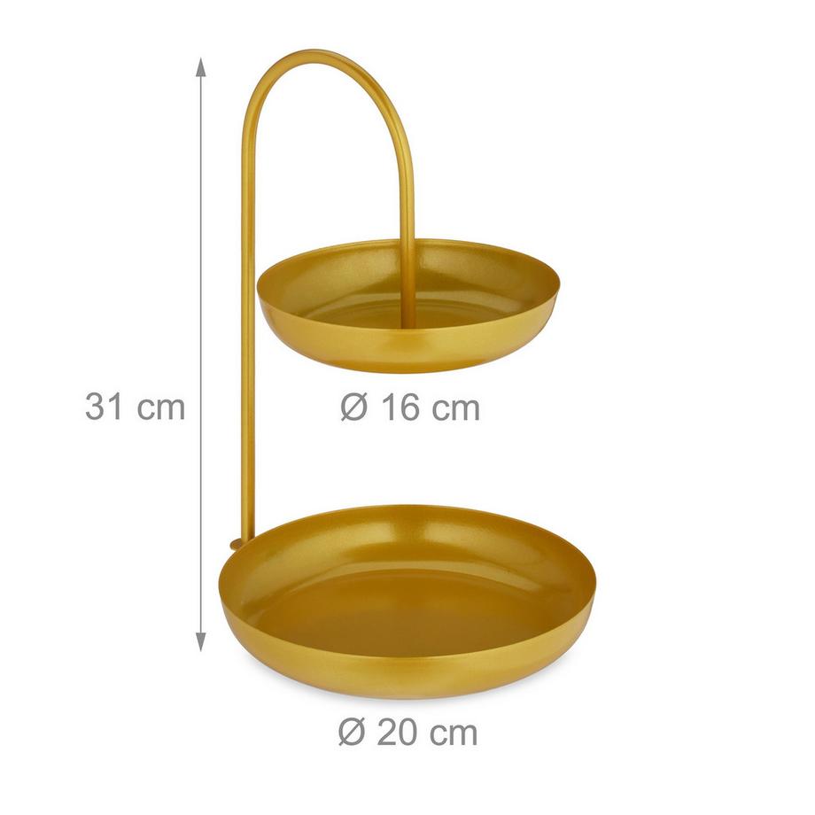 B2X  Etagere mit 2 Etagen für Obst 