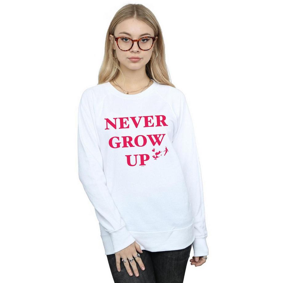 Disney Never Grow Up Sweatshirt  