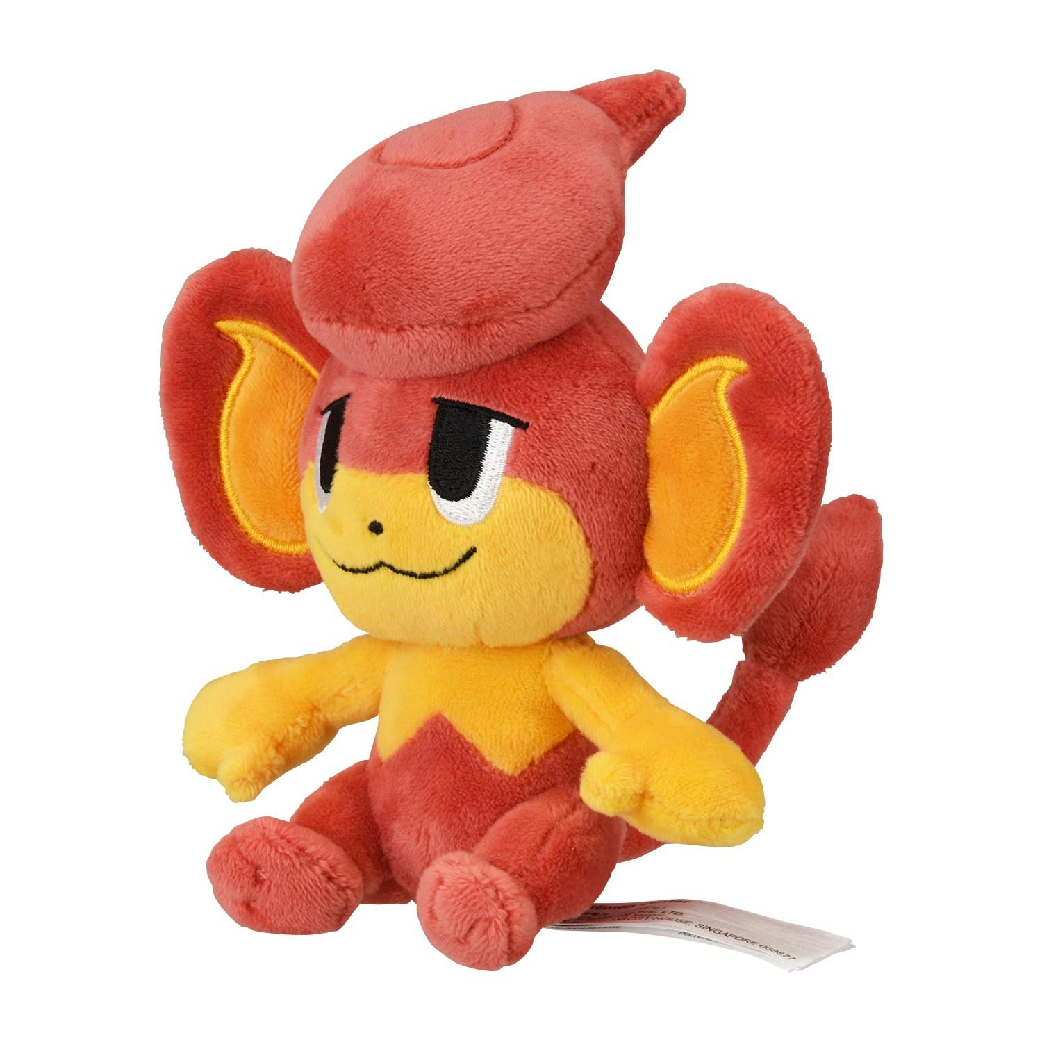 Pokémon  Pansear Sitting Cuties Plush 