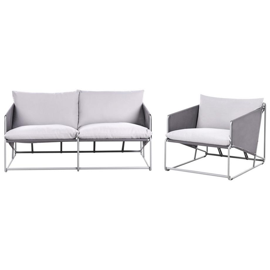 Lounge Set aus Stahl  PONTE