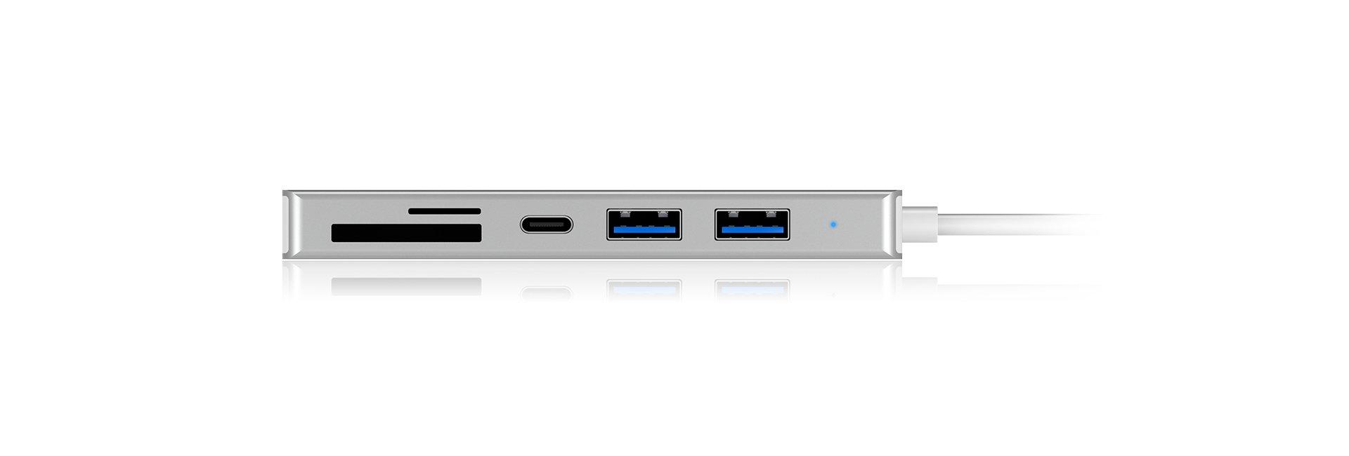 ICY Box  ICY BOX USB 3.0 Type-C Hub IB-HUB1413-C 3USB ports & multi-cardreader 