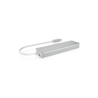 ICY Box  IB-HUB1413-CR USB 3.2 Gen 1 (3.1 Gen 1) Type-C Argento 