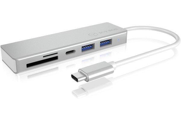 ICY Box  ICY BOX USB 3.0 Type-C Hub IB-HUB1413-C 3USB ports & multi-cardreader 