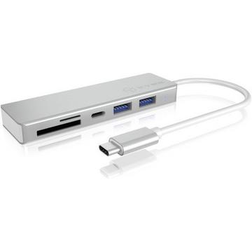 ICY BOX USB 3.0 Type-C Hub IB-HUB1413-C 3USB ports & multi-cardreader
