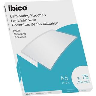 Ibico  IBICO Laminiertasche A5 627314 glanz, 75my 100 Stk 