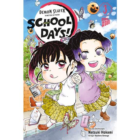 Demon Slayer - Kimetsu no Yaiba: School Days 3 Gotouge, Koyoharu; Hokami, Natsuki (Illustrationen); Höfler, Burkhard (Übersetzung) Couverture rigide 