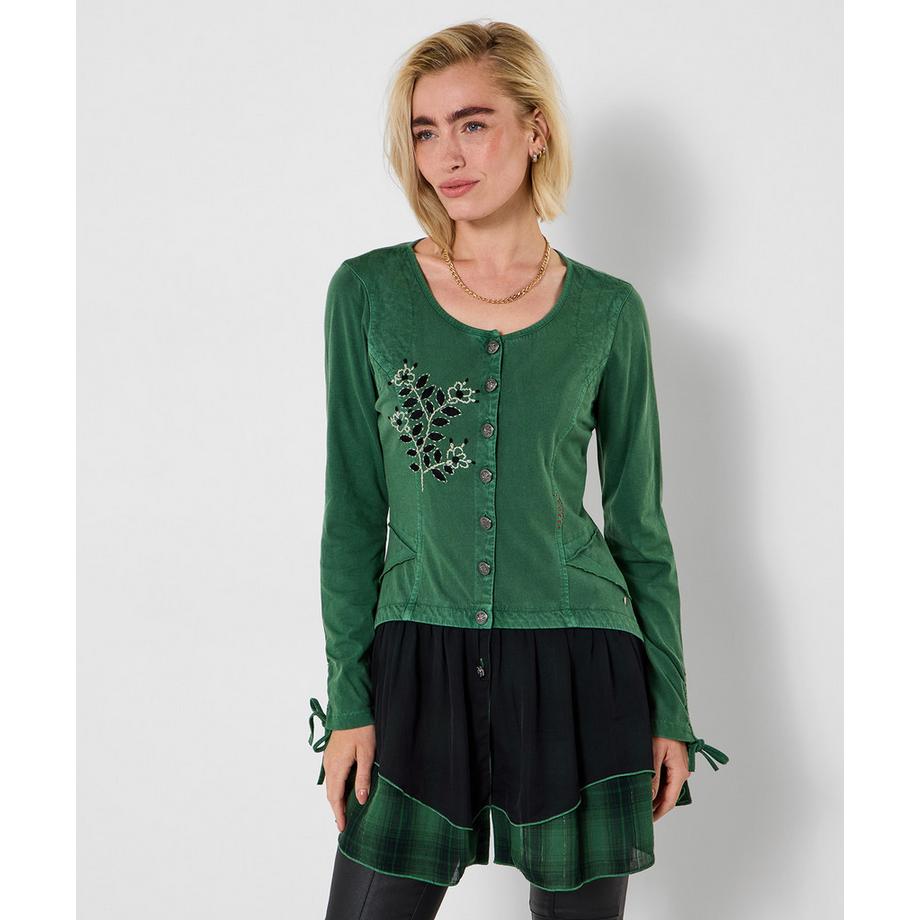 Joe Browns Tunica invernale con ricamo floreale  