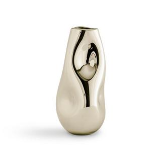 AM.PM Vase Cozi aus mundgeblasenem Glas in Metallic-Optik  