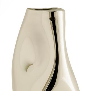 AM.PM Vase Cozi aus mundgeblasenem Glas in Metallic-Optik  