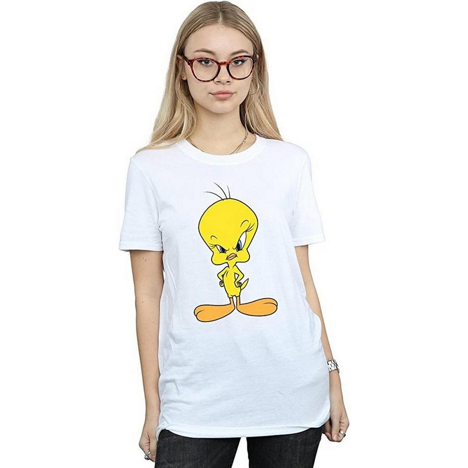 LOONEY TUNES Tweety Bird Angry T-Shirt Graphique  