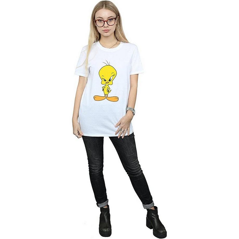 LOONEY TUNES Tweety Bird Angry T-Shirt Graphique  