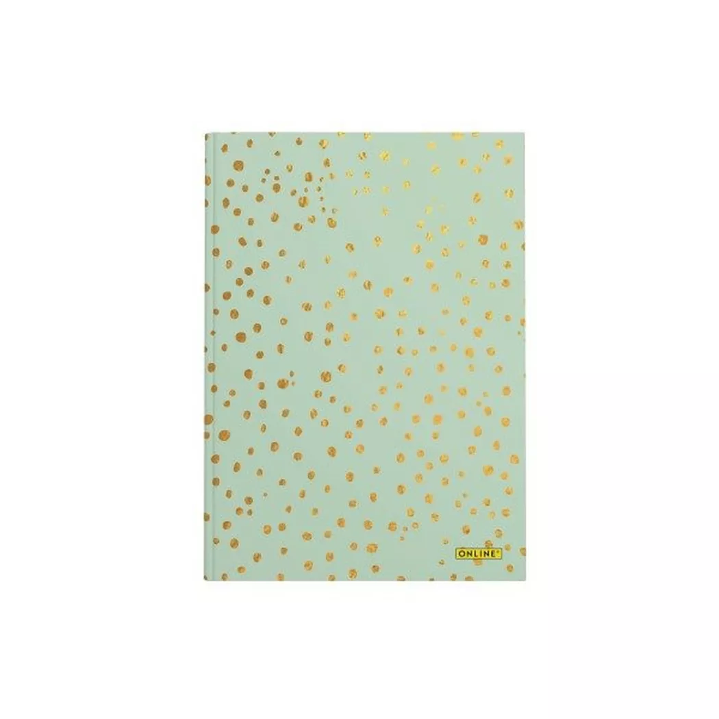 Online -  Kladde A5 07760/6 Spotlights 80g 96 Blatt dots, One Size