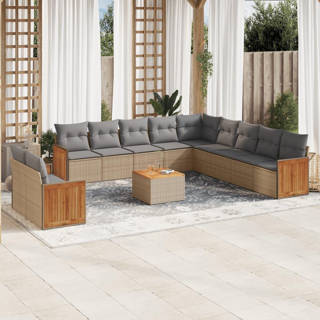 VidaXL Garten sofagarnitur poly-rattan  