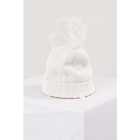 CASH-MERE.CH Bonnet Cachemire avec Pompon  