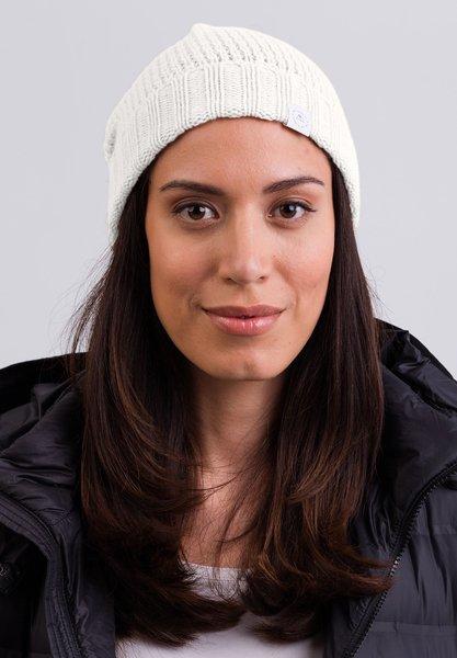 CASH-MERE.CH Bonnet Cachemire avec Pompon  