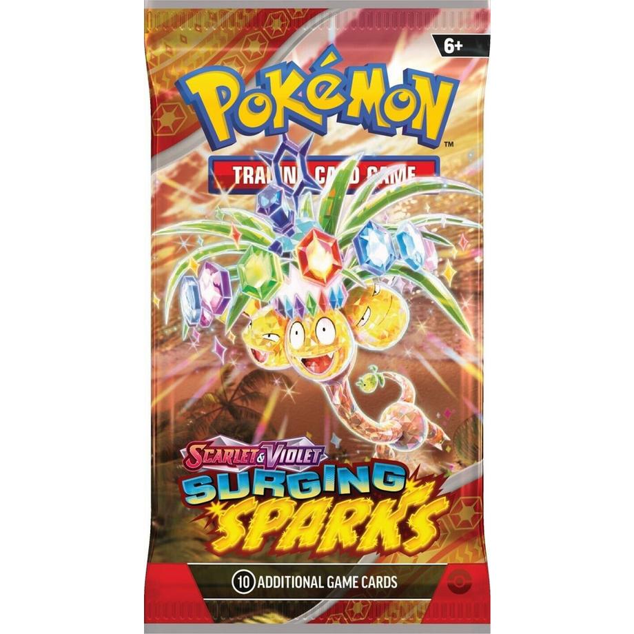 Pokémon  TCG: Scarlet & Violet - Surging Sparks (SV08) Booster Pack - EN 