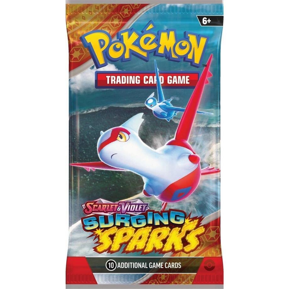 Pokémon  TCG: Scarlet & Violet - Surging Sparks (SV08) Booster Pack - EN 
