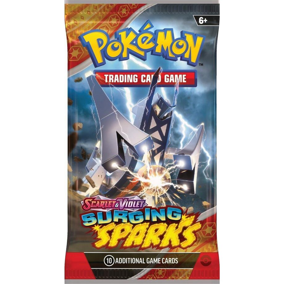 Pokémon  TCG: Scarlet & Violet - Surging Sparks (SV08) Booster Pack - EN 