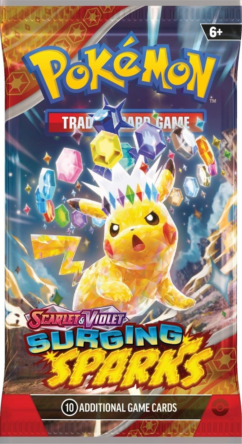 Pokémon  TCG: Scarlet & Violet - Surging Sparks (SV08) Booster Pack - EN 