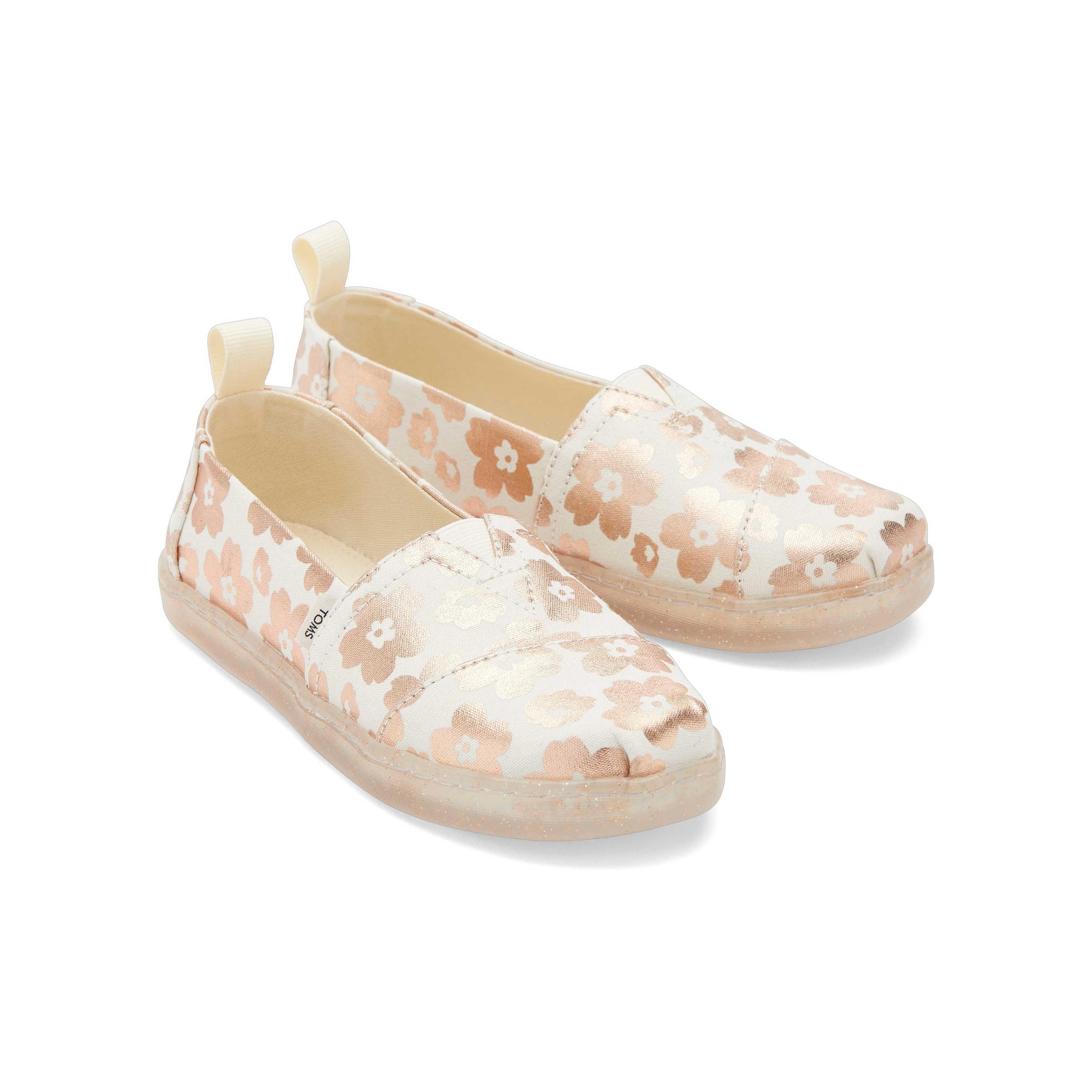 TOMS  espadrilles imprimé floral enfant alpargata 